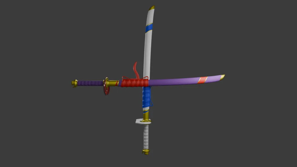 Lấy Cursed Dual Katana